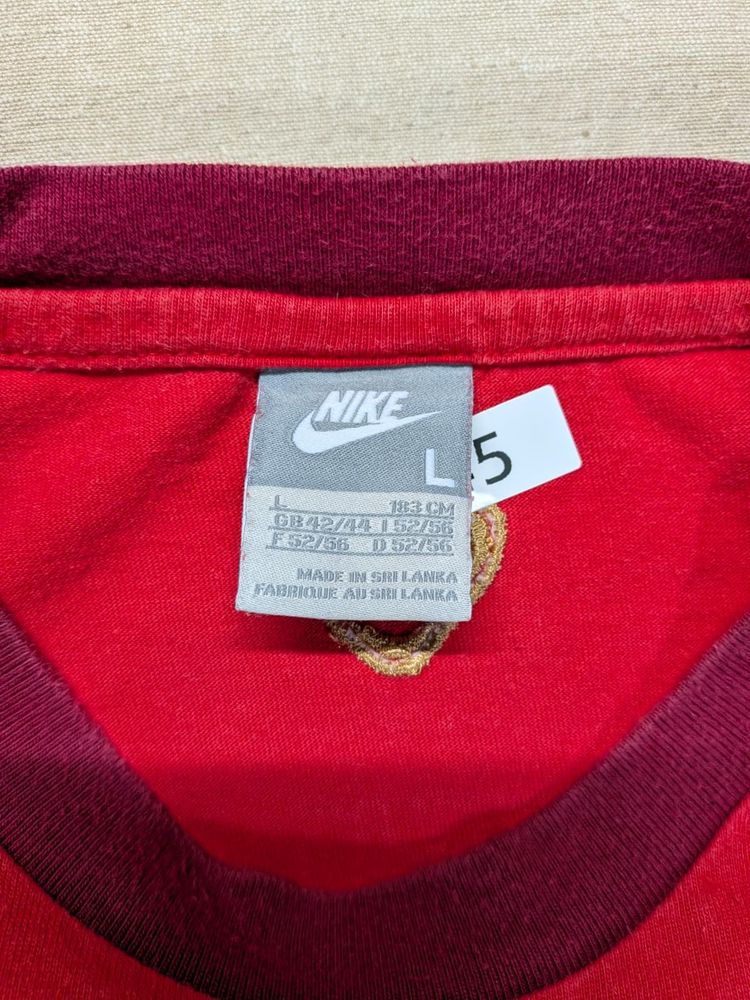 Nike Portugal T Shirt Red Football Soccer Tee imagen 3